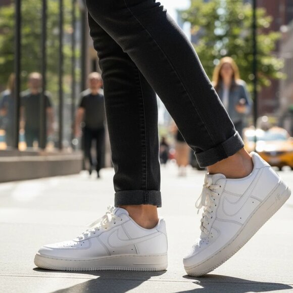 Size 10 - Nike Air Force 1 White - Picture 5 of 7